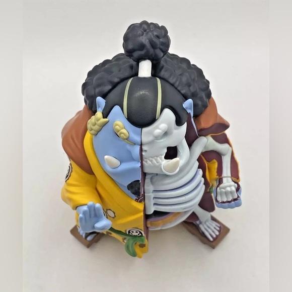 Jason Freeny's Hidden Dissectibles Anime One Piece Series 2 Jinbe Art Figure - Picture 8 of 9